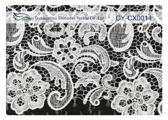 OEM / ODM سفارشی نایلون توری پارچه ای تزیین برای لباس CY-CX0014