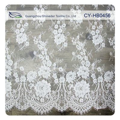 لباس عروس گل مژه توری، مژه توری Fabric UL تست شده