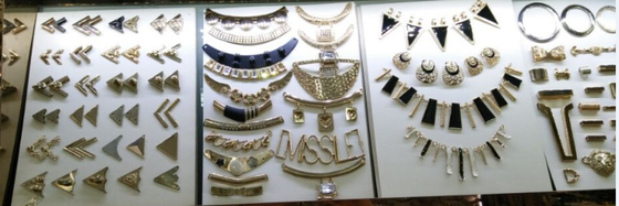 حرفه ای آلیاژ آبکاری فلزی اصلاح برای کت و شلوار پوشاک / خانمها