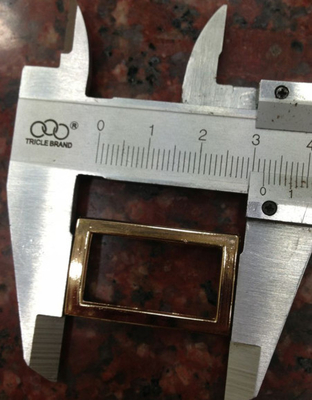 فلزی نوار تر و تمیز برای پوشاک و 1.9cm کمربند مد X 3.2cm