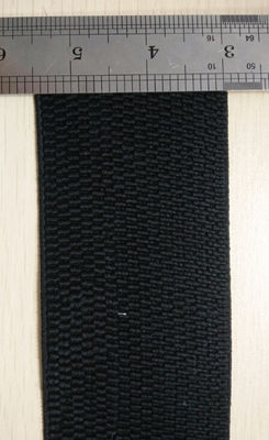 الاستیک سیاه نوار نایلون / اسپندکس برای چرخ خیاطی در 2.5 &quot;عرض